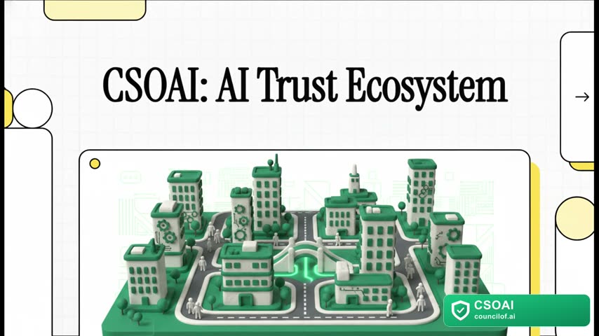 The trust ecosystem — who Council of AI serves